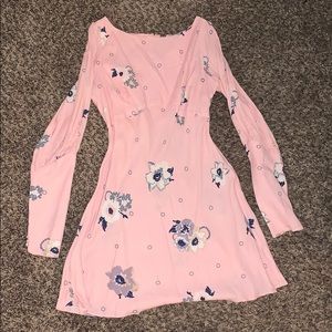 Free People Floral Mini Dress